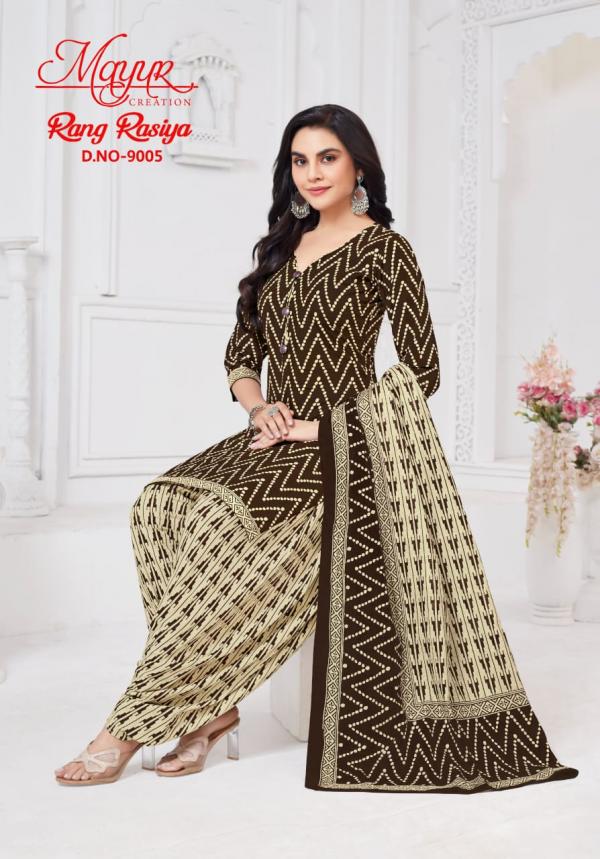 Mayur Rang Rasiya Vol-09 – Dress Material